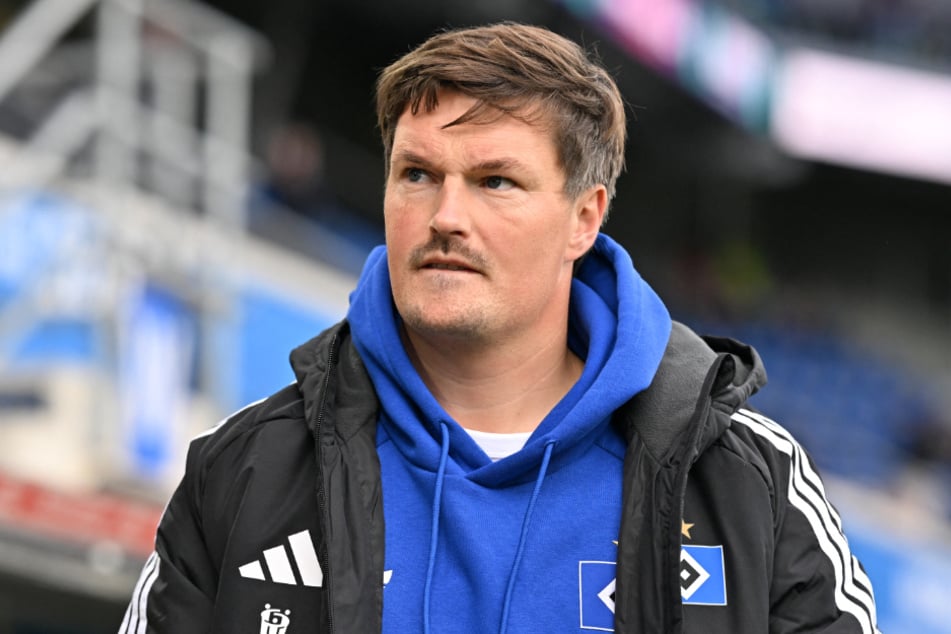 HSV-Coach Merlin Polzin (35) muss in der Englischen Woche auf mehrere Leistungsträger verzichten.