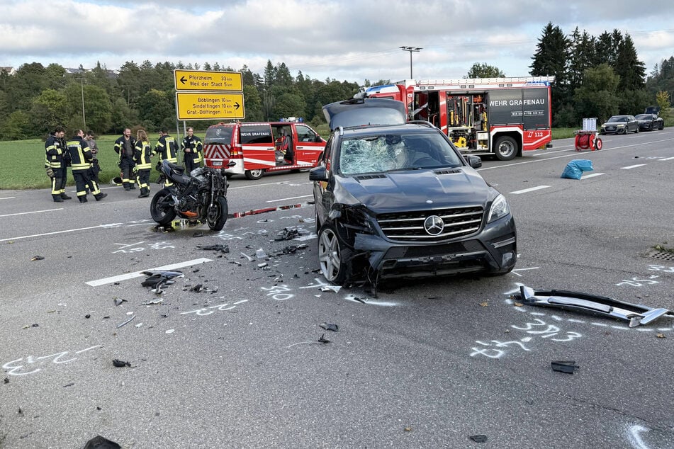Die Landstraße war rund vier Stunden voll gesperrt.