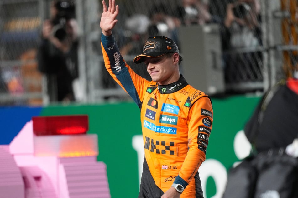 Lando Norris (26) braucht gar nicht enttäuscht schauen. Der WM-Titel ist zum Greifen nah.