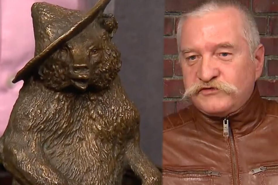 Bares für Rares 2019: skurrile Tee-Bären Bronzestatue für Bares für Rares 2019: skurrile Tee-Bären Bronzestatue für