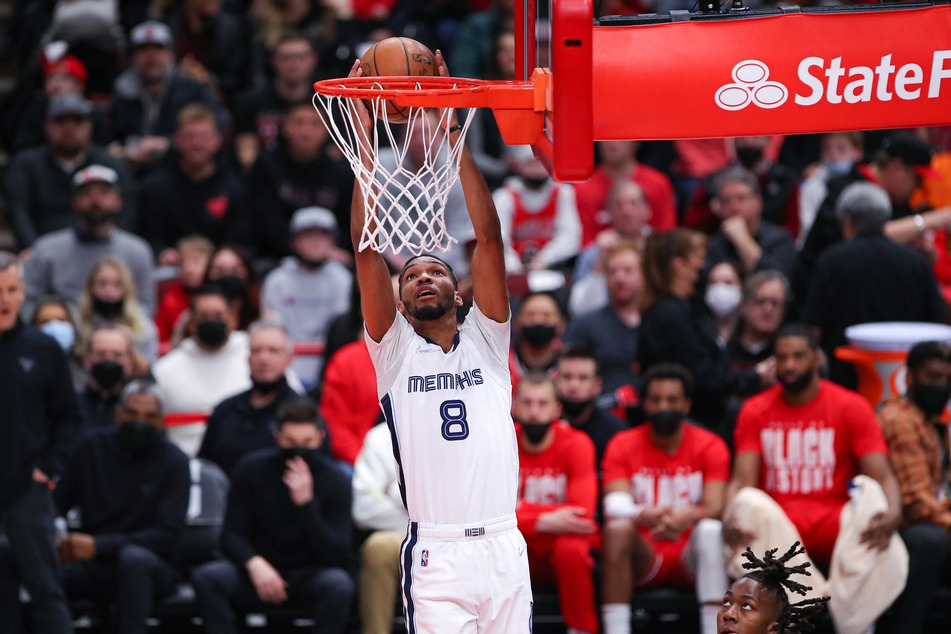 Grizzlies guard Ziaire Williams chipped in on Memphis' win with 13 points on Friday night.