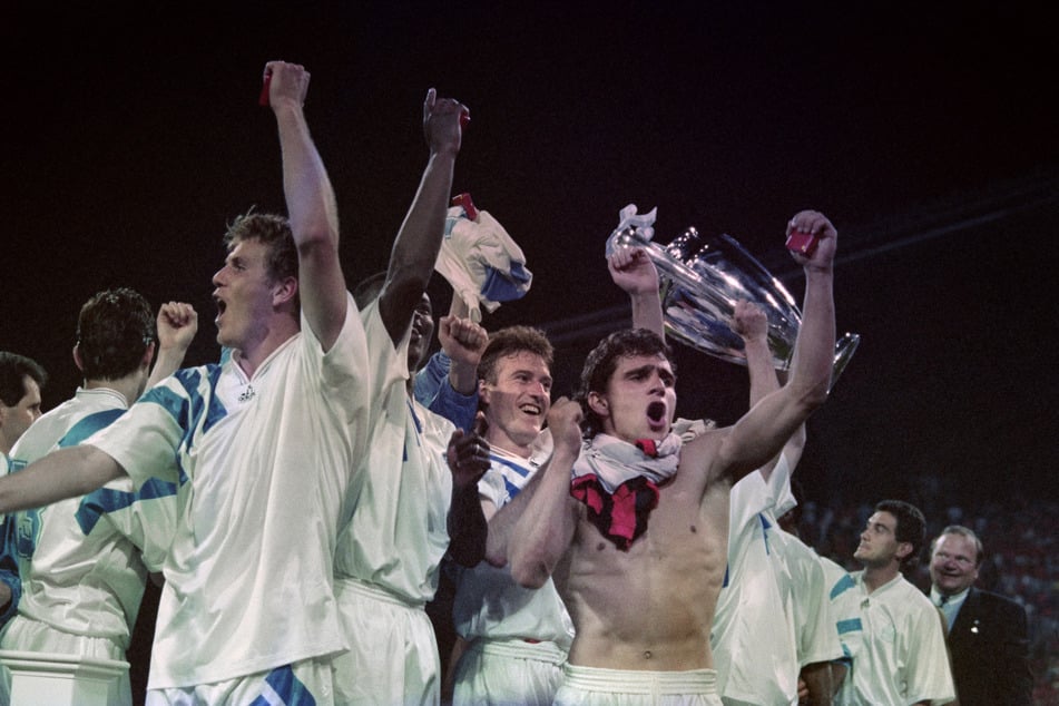 Olympique Marseille gewann 1993 die erste offizielle "Champions League".