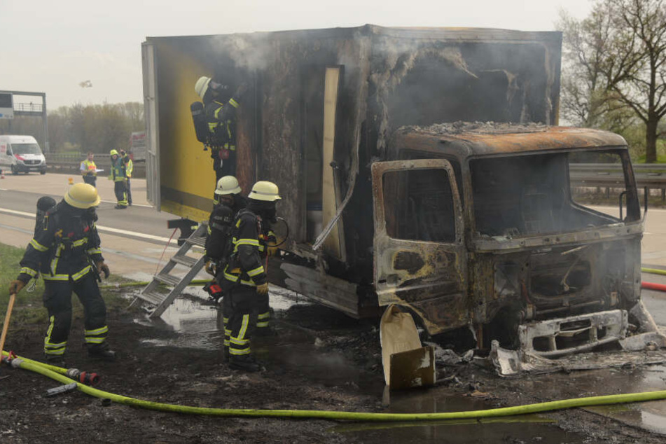 Die Feuerwehr brachte den Brand schnell unter Kontrolle.
