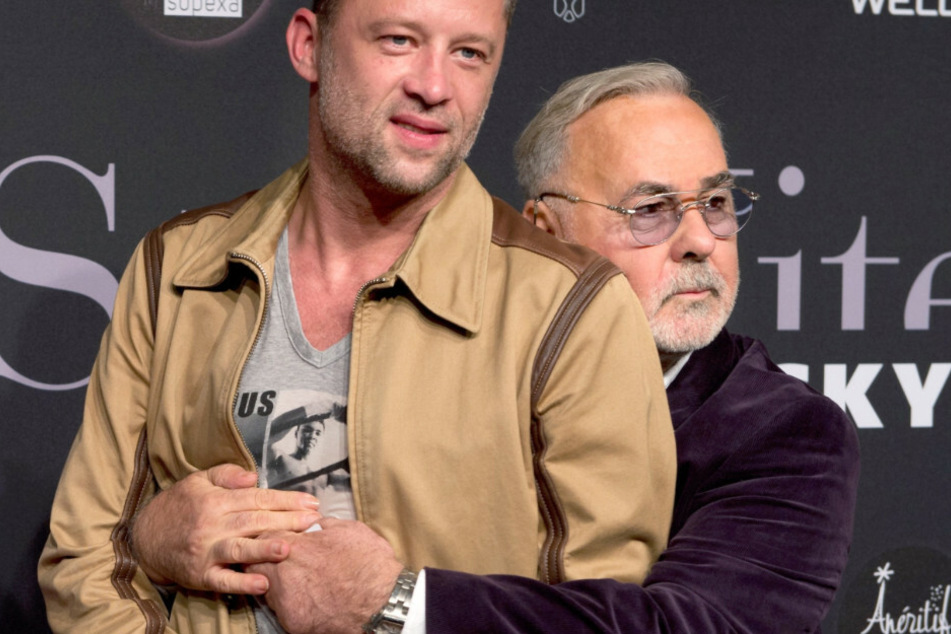 Udo Walz (r) und sein Ehemann Carsten Thamm kommen zur StyleNite des Designers Michael Michalsky während der Fashion Week Berlin. (Archivbild)
