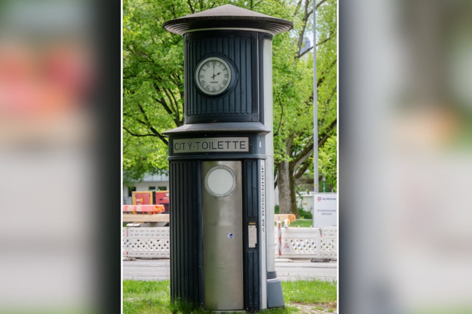 Die Uhr ist abgelaufen. Die WC-Anlage am Rosenhof ist auch außer Betrieb.