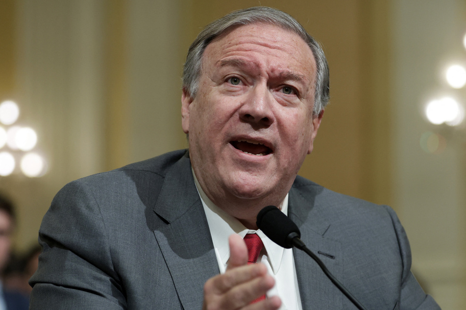 Mike Pompeo (pictured) backed Donald Trump's stolen election claims in 2020.