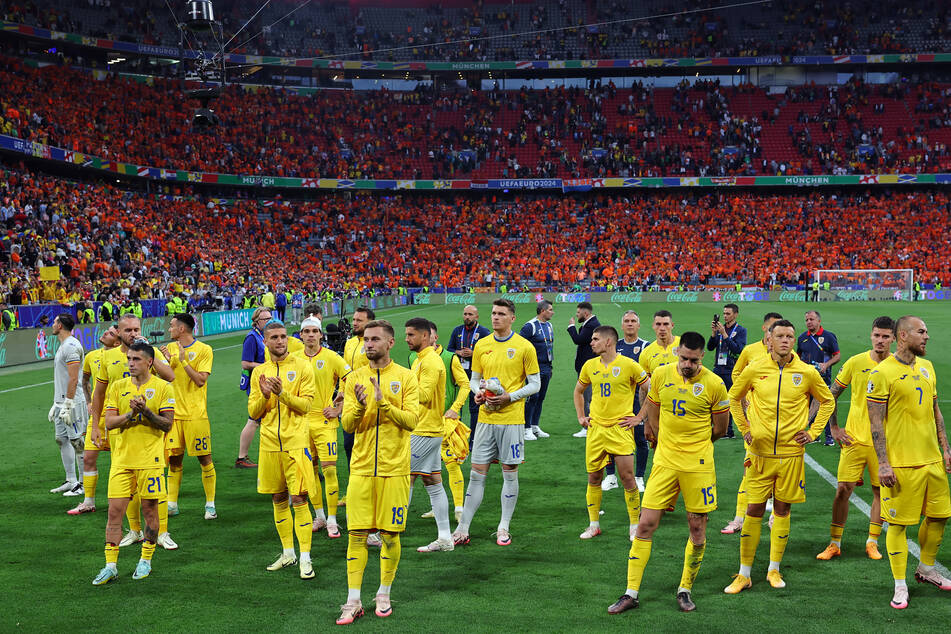 Im Achtelfinale war Schluss für die rumänische Auswahl, doch zum Abschied glänzte das Team mit einer ganz großen Geste.