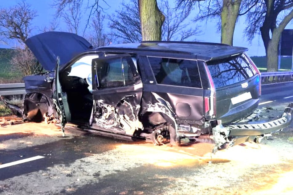 Alle in den Unfall verwickelten Autos mussten abgeschleppt werden.