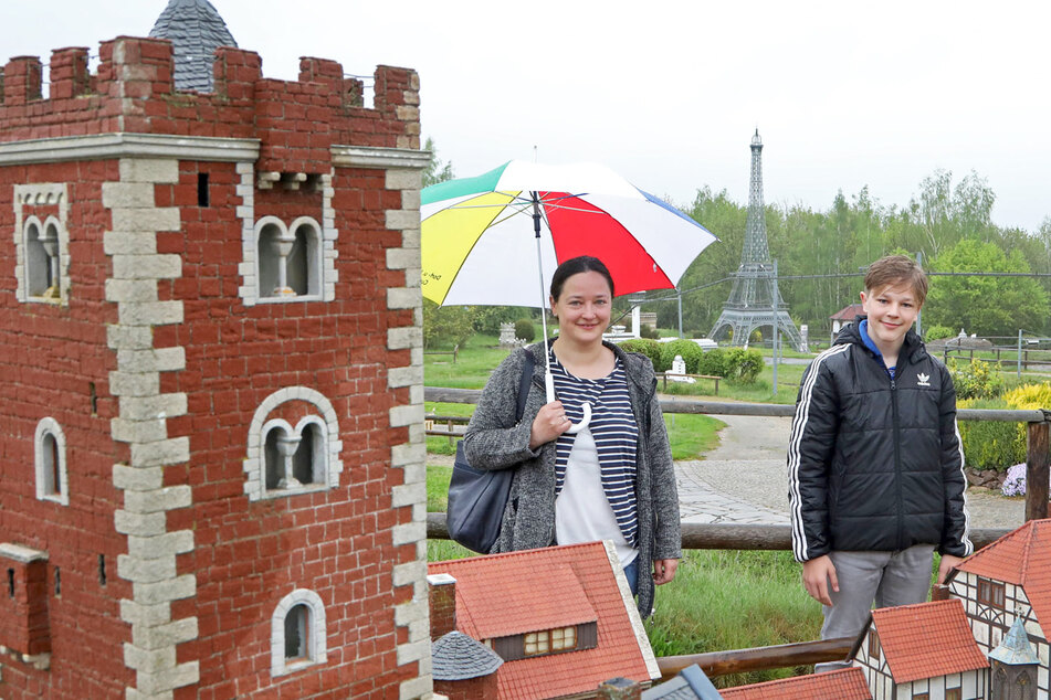 Fröhlich und sehr feucht: So lief der Neustart der Mini-Welt in Lichtenstein
