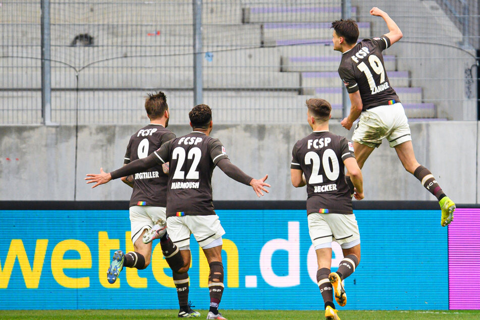 Die Kiezkicker haben aktuell viel zu jubeln: Sie sind zurzeit das formstärkste Team der 2. Bundesliga.