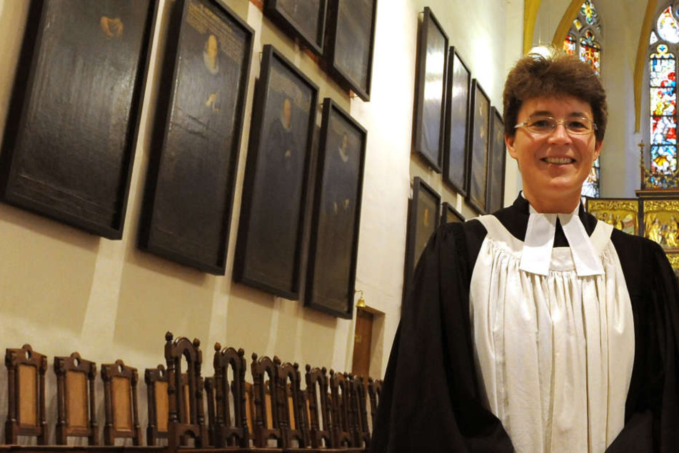 Britta Taddiken, Pfarrerin an der Thomaskirche in Leipzig, berichtet von zunehmenden Anfeindungen und Drohungen. (Archivbild)