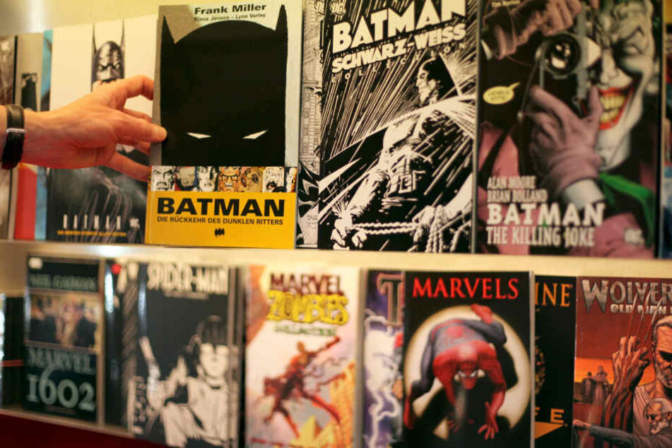Diverse deutsche Ausgaben von Marvel-Comics.
