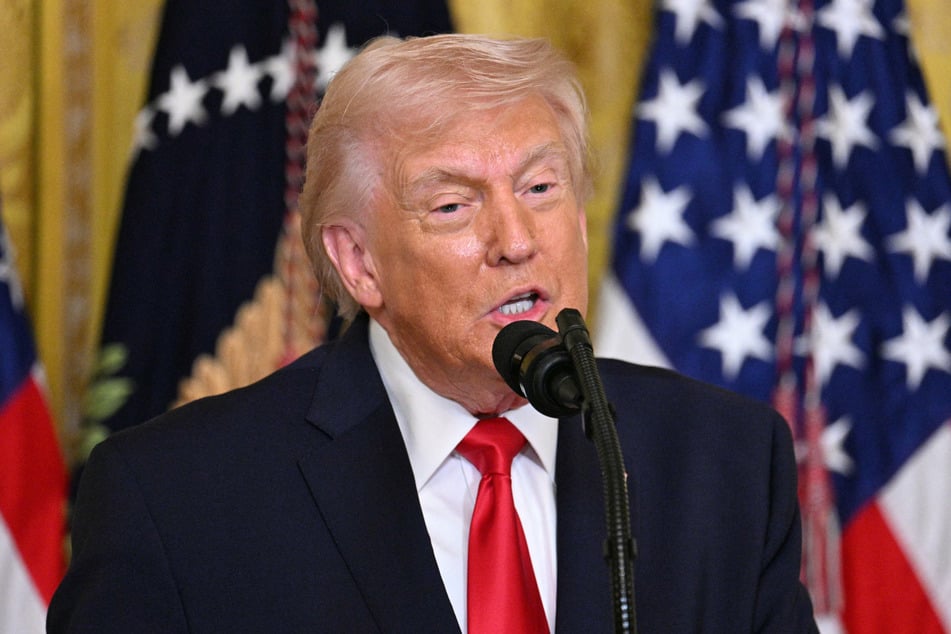 President Donald Trump launched the US war on Iran last month with strikes alongside Israel.