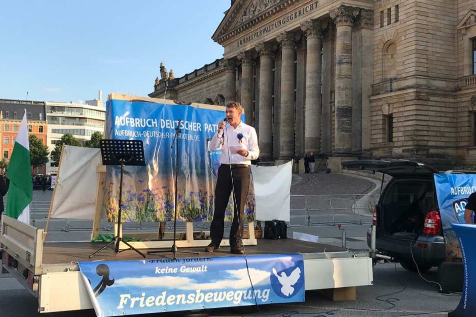 Im August möchte André Poggenburg endgültig in Connewitz sprechen.
