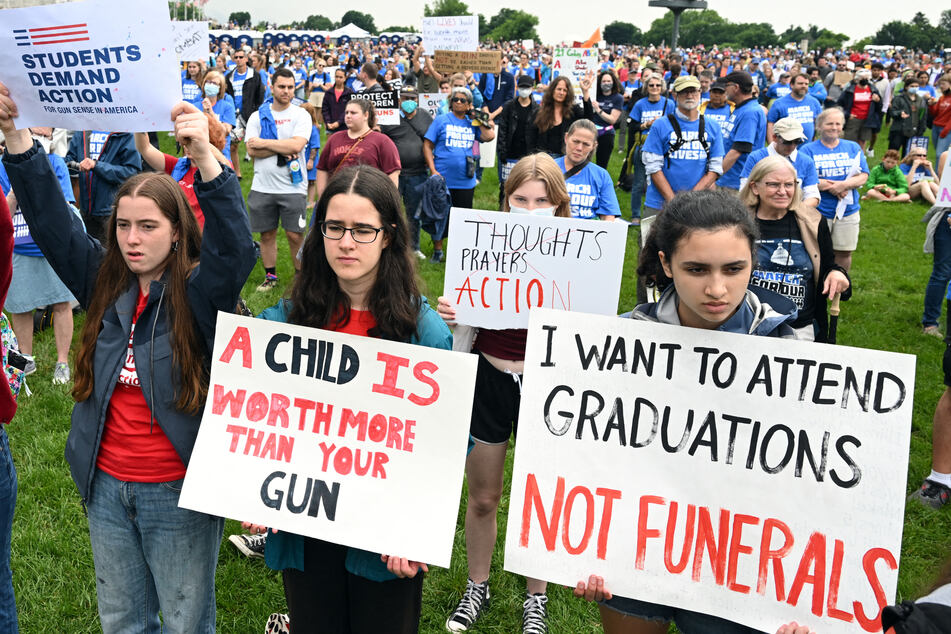 The annual March for Our Lives demonstration for gun reform was created by Gen Z activists who survived the school shooting in Parkland.