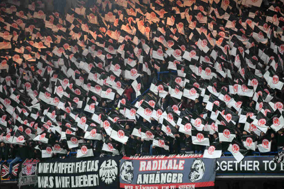 Schade: Das Heimspiel der Eintracht am Donnerstag in der Europa League gegen RB Salzburg muss ohne eine Choreographie auskommen (Archivbild).