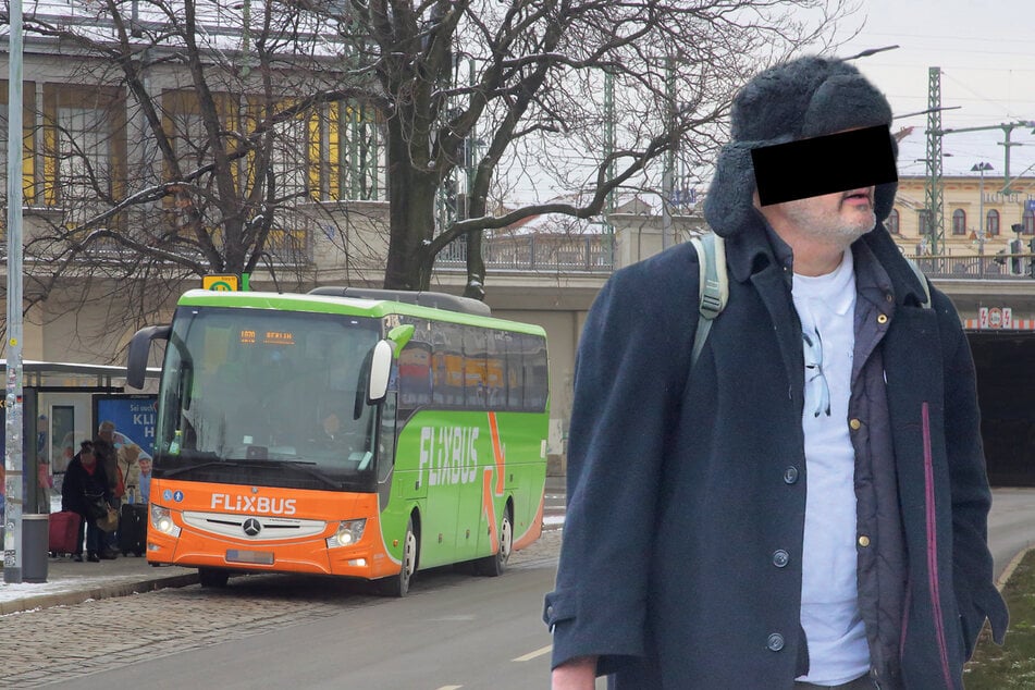 Flixbus auf offener Straße gestoppt: Während des Gerichts-Urteils spielt er Trompete