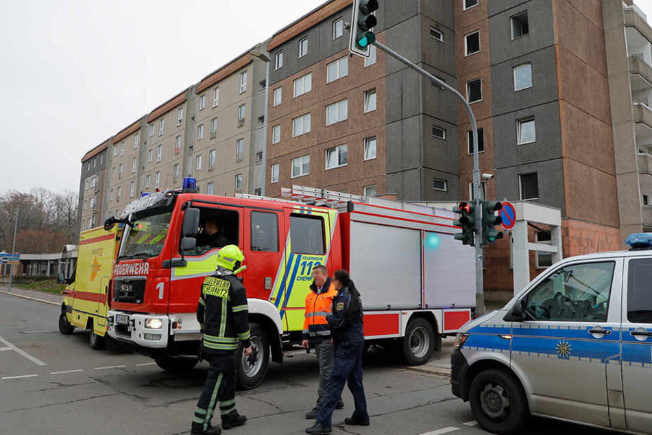Am Dienstagmittag ist in einer Wohnung in diesem Mehrfamilienhaus ein Feuer ausgebrochen.