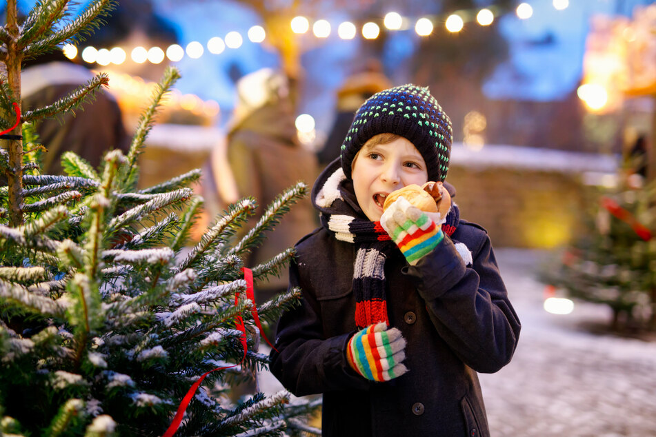 Die Weihnachtsbäume, welche zum Teil auf dem Weihnachtsmarkt und in der Stadt Eilenburg verteilt stehen, sind etwas ganz Besonderes und dienen dem guten Zweck. (Symbolbild)