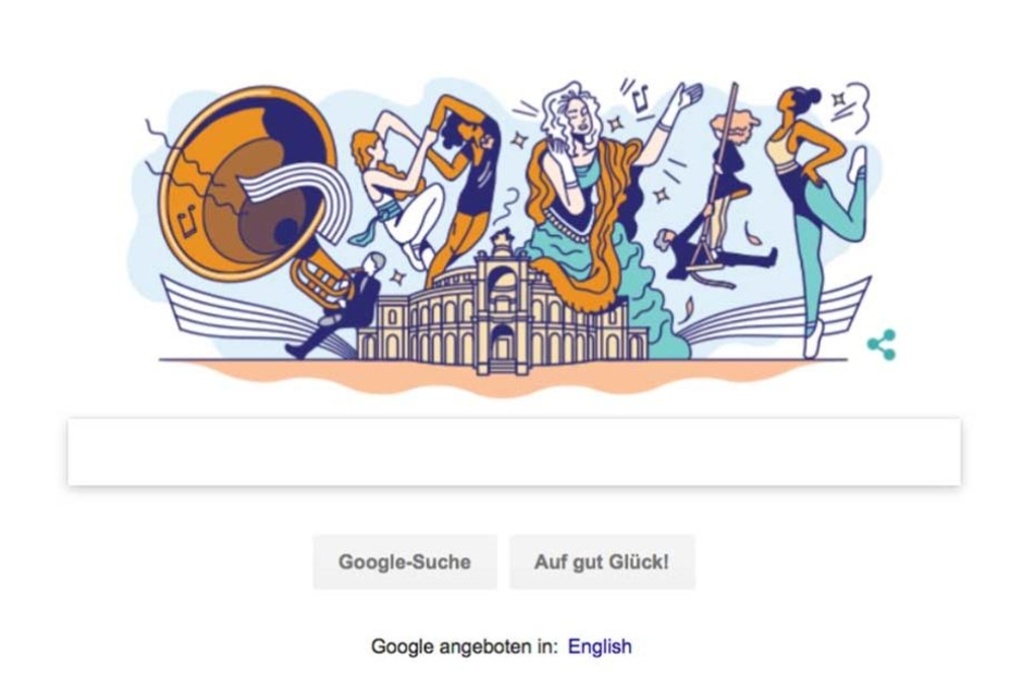 Bei Google ist am 13. April 2018 die Semperoper zu sehen. Aus gutem Grund.
