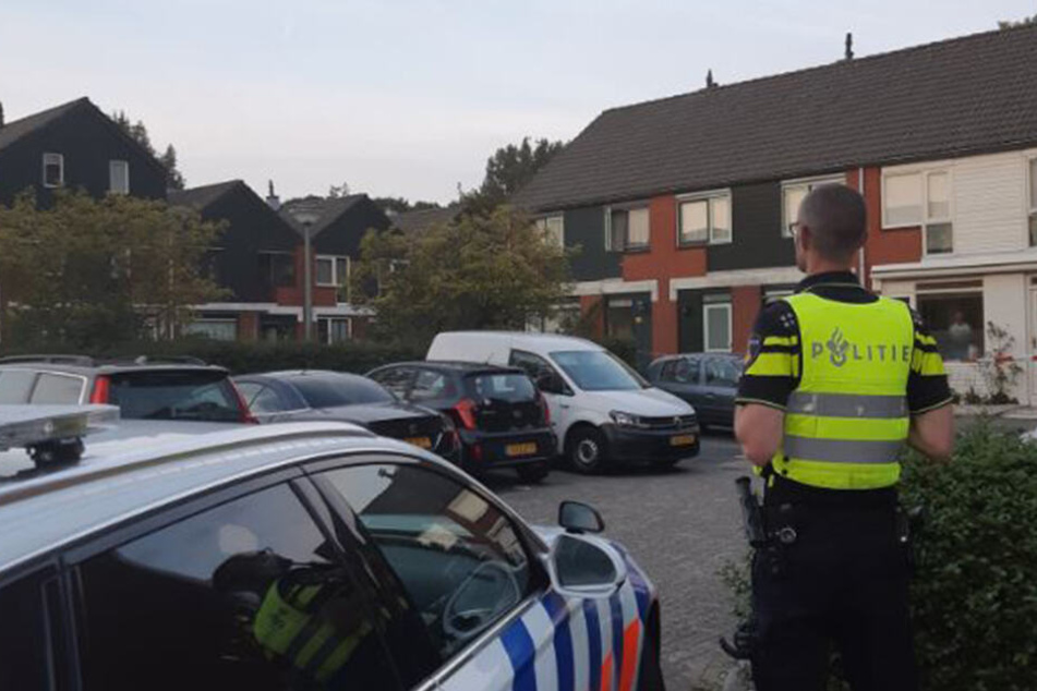 Die Polizei sperrte den Tatort weiträumig ab.
