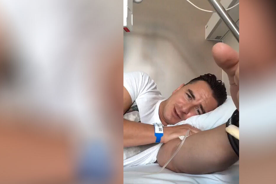 Andreas Gabalier liegt mit Lebensmittelvergiftung und Virusinfektion im Krankenhaus.
