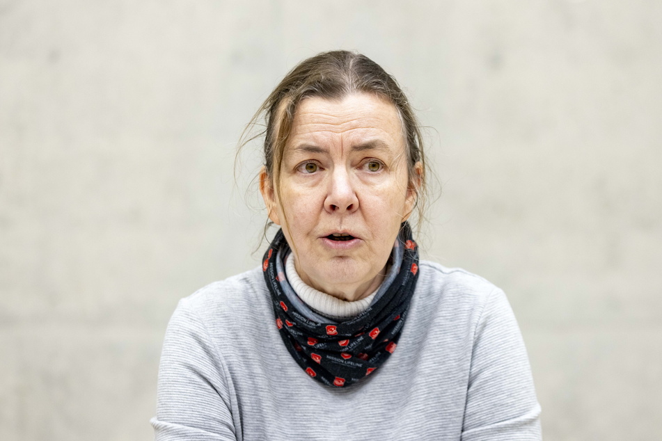 Rita Kunert (62) von der Wählervereinigung "Wahlplattform Dissident:innen Dresden".