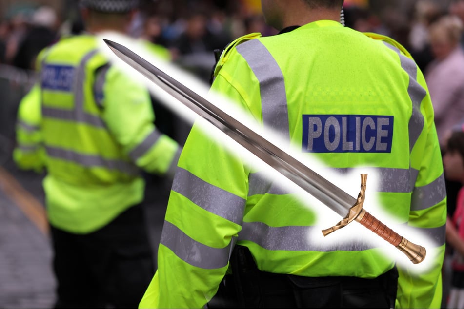 Massenschlägerei mit Schwertern: Polizei muss irren Kampf auflösen