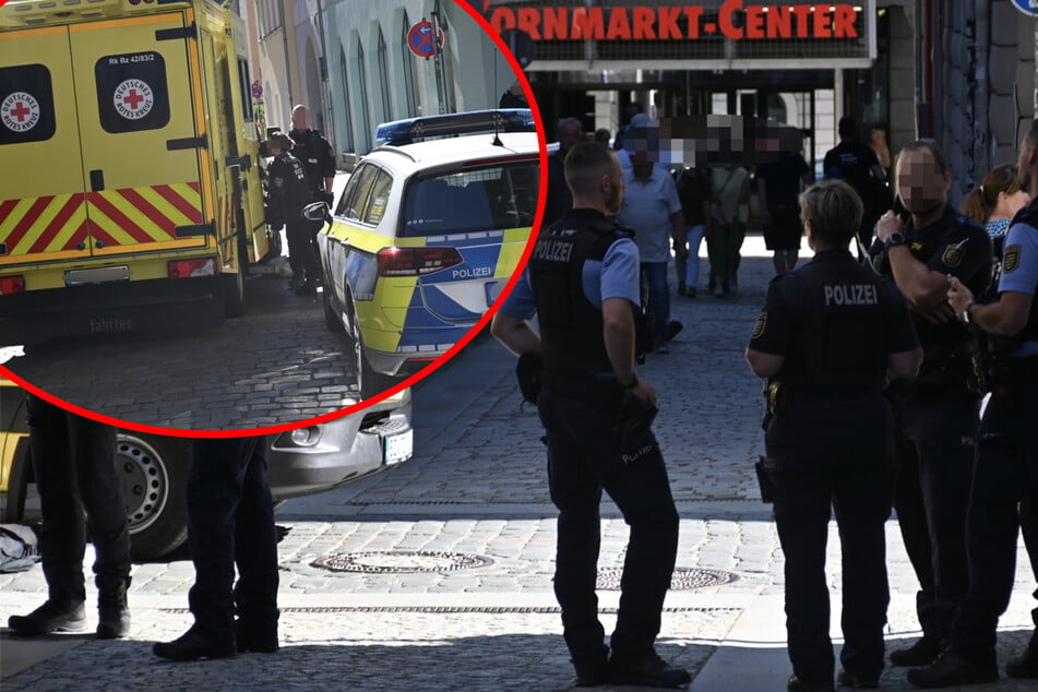 Polizeieinsatz in Bautzener Innenstadt: Mutmaßlicher Streit eskaliert