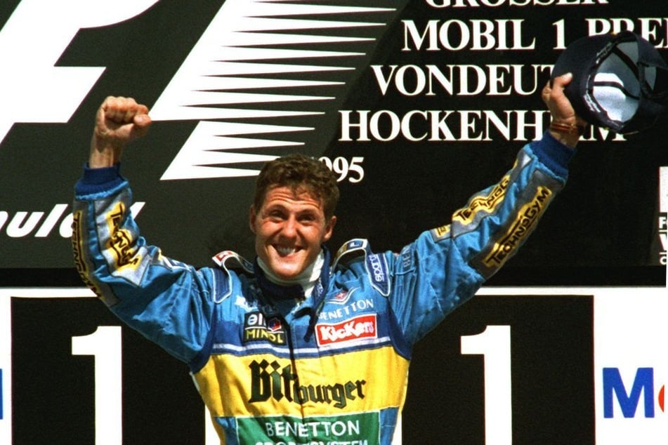 Seine ersten beiden von insgesamt sieben WM-Titeln in der Formel 1 gewann der Kerpener für den Rennstall Benetton.