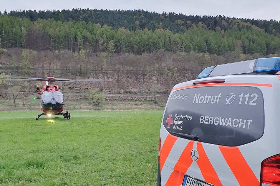 Notfall in der Sächsischen Schweiz: Bergwacht muss ausrücken!