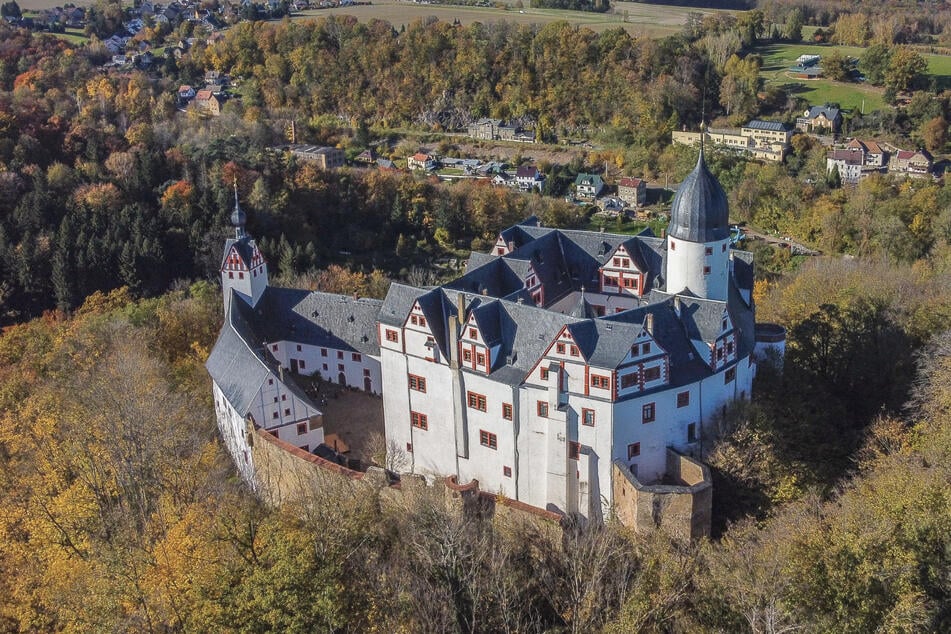 Eine romantische Schlossführung erwartet Euch in Rochsburg.