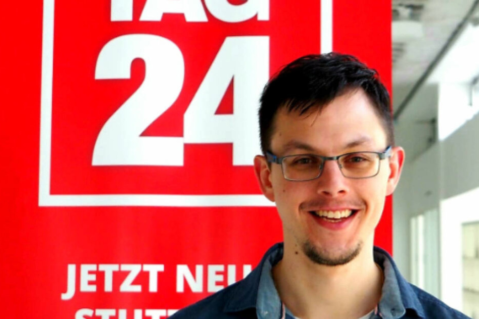 TAG24-Redakteur David Frey in Stuttgart.