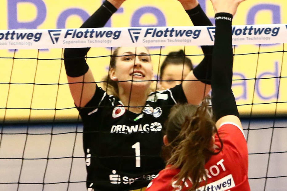 Barbara Wezorke (Nummer eins) machte in Vilsbiburg ein ganz starkes Spiel.