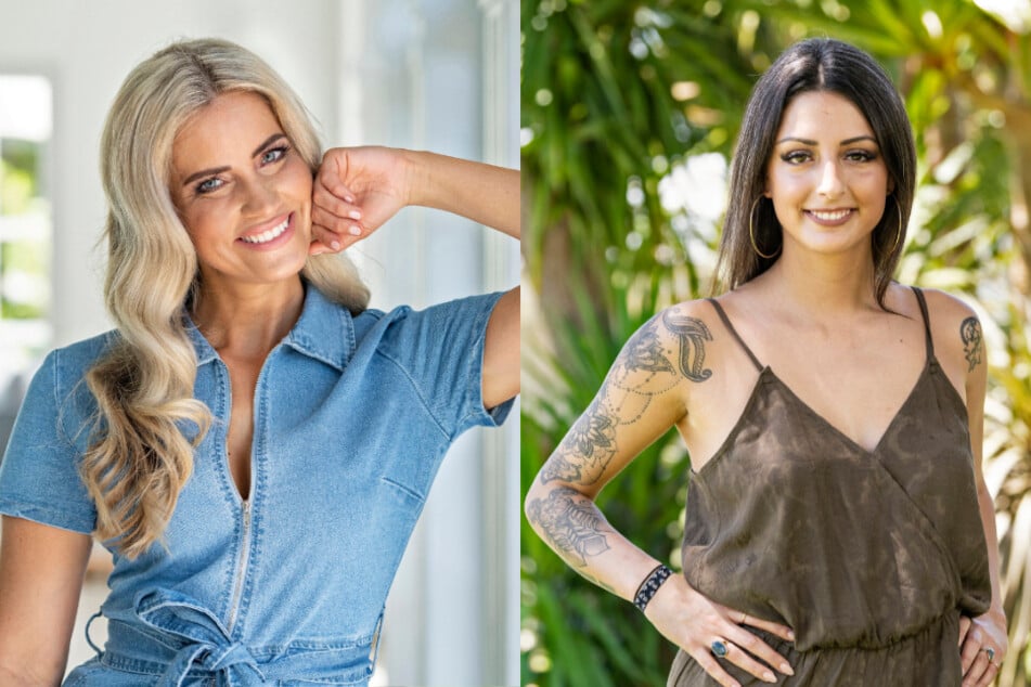 Aline (33, Model &amp; Event-Hostess aus Köln, l.) und Ivana (28, Krankenschwester aus Baden in der Schweiz).