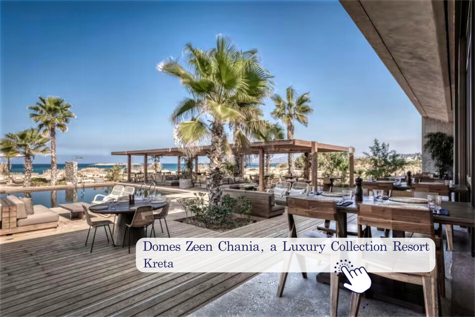 Hier klicken für weitere Infos zum "Domes Zeen Chania, a Luxury Collection Resort" auf Kreta.