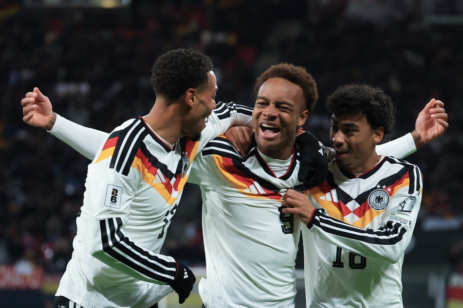 Assan Ouédraogo (19) erzielte bei seinem Debüt gegen die Slowakei sein erstes Tor für die Deutsche Nationalmannschaft.