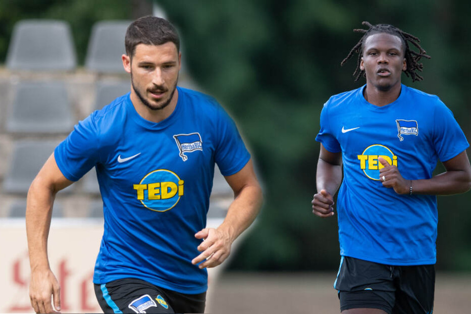 Sowohl Leckie als auch Boyata kamen beim 2:1-Testspielerfolg am Donnerstag über Fenerbahce Istanbul eine Halbzeit zum Einsatz. (Bildmontage)