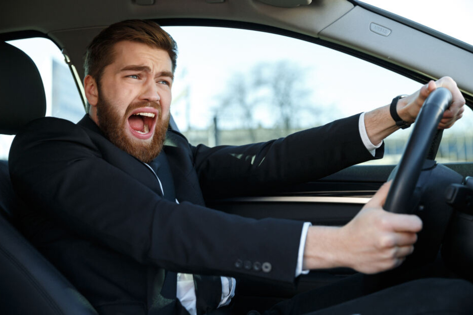 Irre Momente musste am Montagmorgen ein 30-Jähriger auf dem Weg nach Taucha durchleben. (Symbolbild)