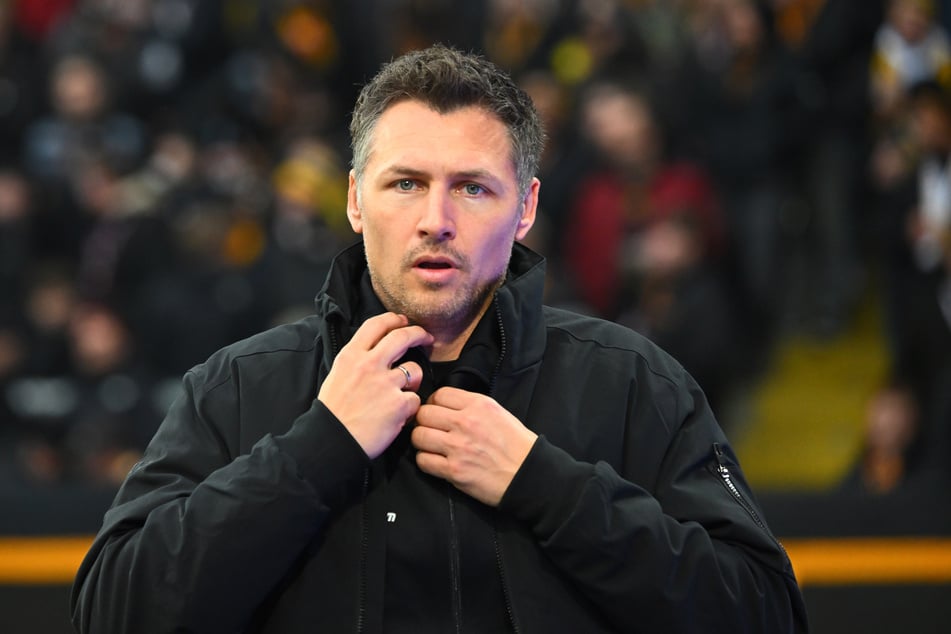 Dynamos Sport-Boss Sören Gonther (39) blickte auf die Vorfälle des letzten Heimspiels zurück.