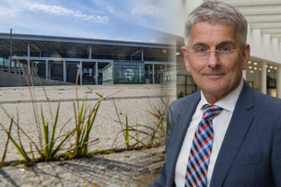 Beim geplanten Start des neuen Hauptstadtflughafens BER im Oktober 2020 könnte es aus Sicht des früheren Berliner Flughafenmanagers Elmar Kleinert eng werden. (Bildmontage)