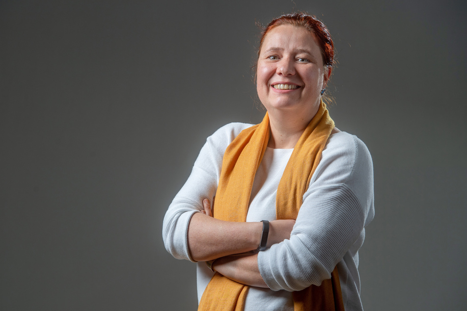 Wurde erneut als Fraktionsvorsitzende bestätigt: Kathleen Kuhfuß (40, Grüne).