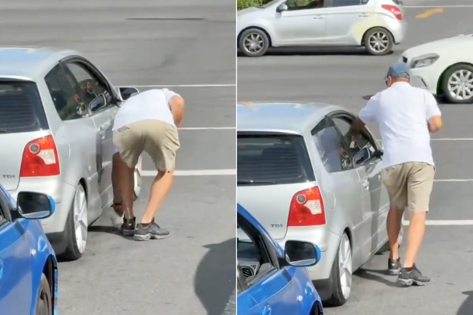 Uprostřed semaforu – cestující v autobuse tomu sotva uvěří a okamžitě zasáhne.