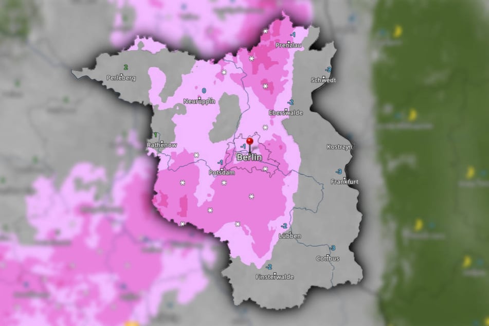 An Silvester werden in Berlin und Brandenburg Schnee- und Schneeregenschauer erwartet.