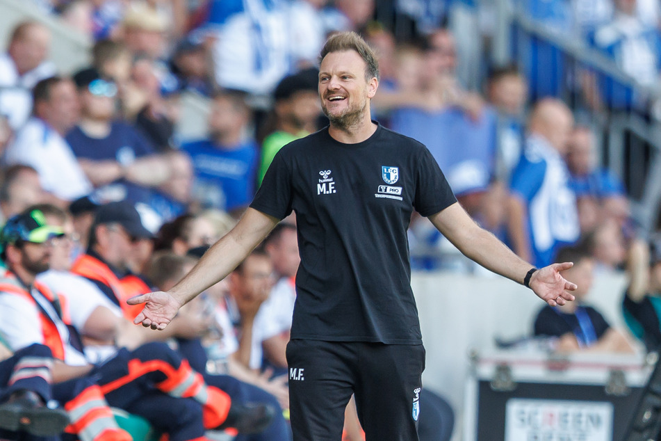 Markus Fiedler, Trainer vom 1. FC Magdeburg, will sich vor dem Match gegen Bielefeld auf die Details konzentrieren.