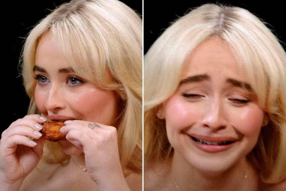 As the Scoville units got higher, singer Sabrina Carpenter could be seen visibly struggling to handle the spicy food!