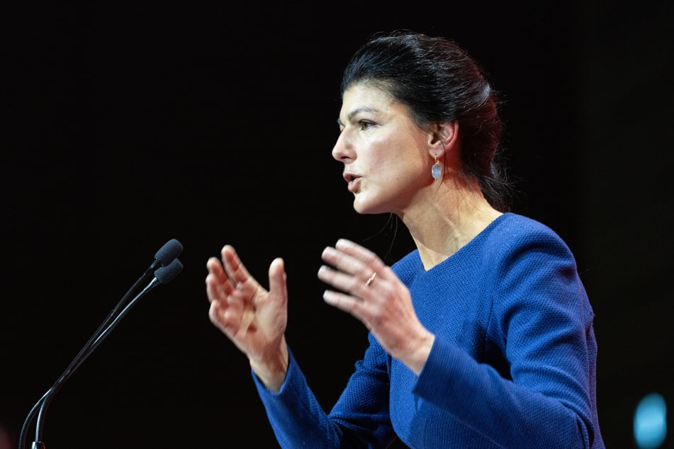 BSW-Chefin Sahra Wagenknecht (55).