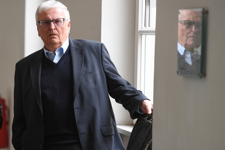 Ex-DFB-Präsident Theo Zwanziger (75) 2017 bei einem Gerichtstermin.