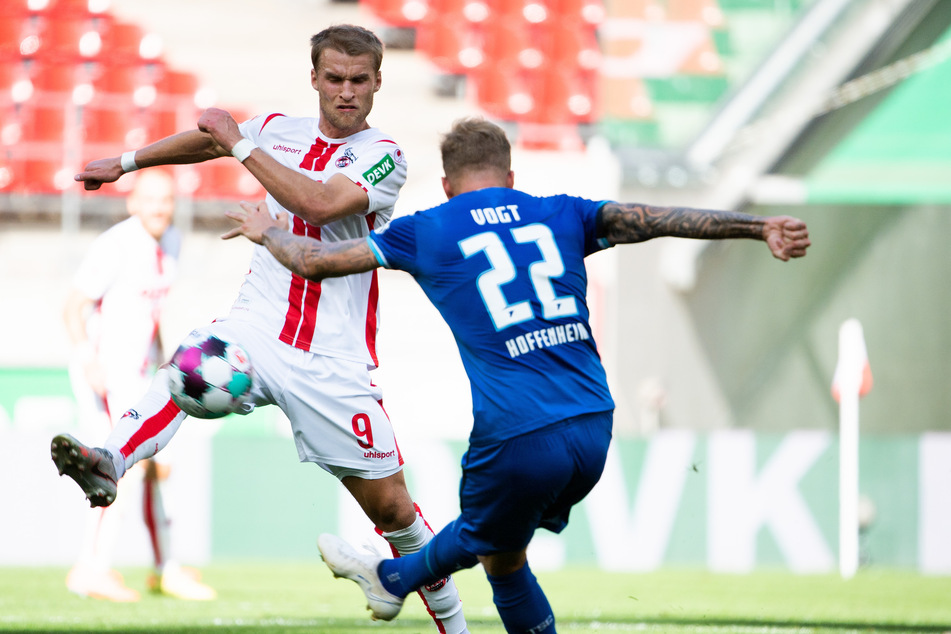 Neuzugang Sebastian Andersson (29) hat sich beim Spiel des 1. FC Köln gegen die TSG Hoffenheim verletzt.