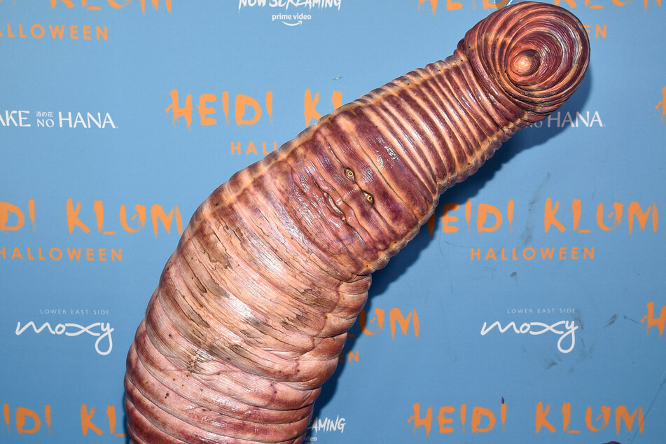 Als merkwürdigen Grusel-Wurm bekamen wir Heidi Klum im Jahr 2022 zu Halloween zu sehen. Und dieses Jahr?